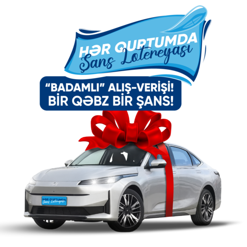 Badamlı ilə "Hər qurtumda şans" lotereyası