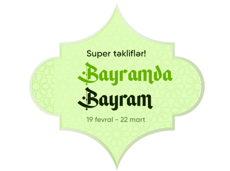 "Bayramda Bayram" endirimləri