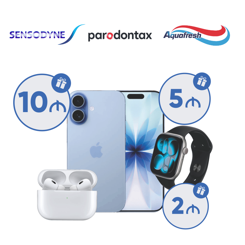 Shake & Win with Sensodyne, Aquafresh & Paradontax